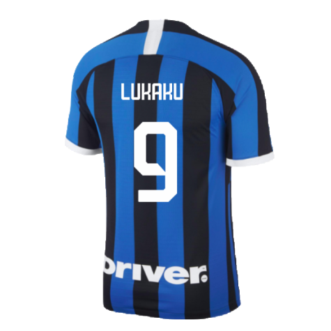 2019-2020 Inter Milan Vapor Home Shirt (Lukaku 9)