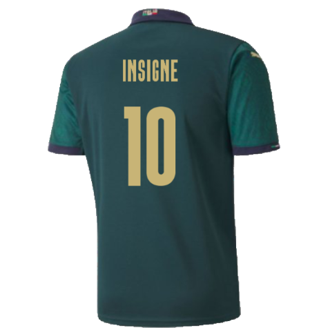 2019-2020 Italy Player Issue Renaissance Third Shirt (INSIGNE 10)