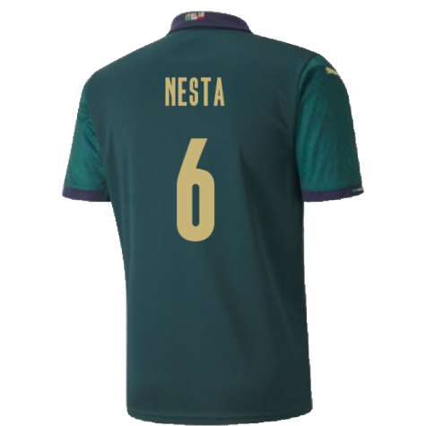 2019-2020 Italy Player Issue Renaissance Third Shirt (NESTA 6)