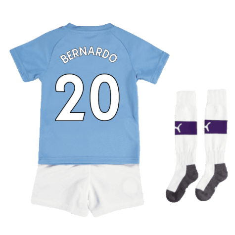 2019-2020 Man City Home Mini Kit (BERNARDO 20)