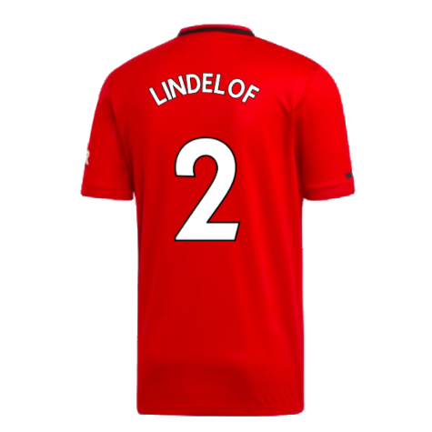 2019-2020 Man Utd Home Shirt (Lindelof 2)