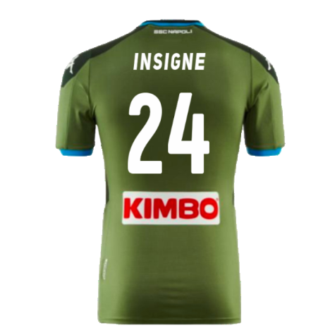 2019-2020 Napoli Away Shirt (INSIGNE 24)
