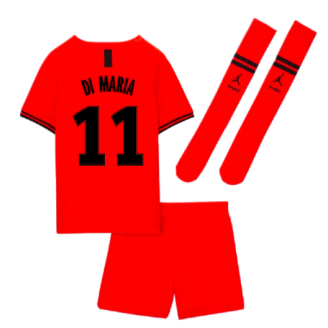 2019-2020 PSG Little Boys Away Kit (DI MARIA 11)