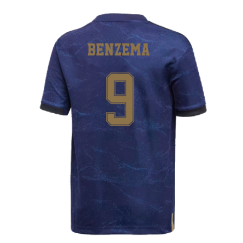 2019-2020 Real Madrid Away Shirt (Kids) (BENZEMA 9)