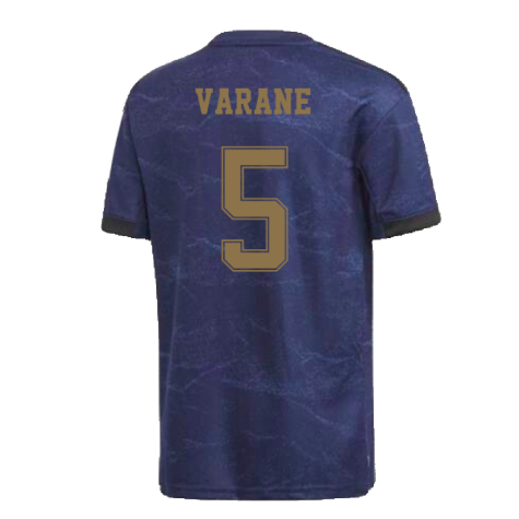 2019-2020 Real Madrid Away Youth Kit (Night Indigo) (VARANE 5)