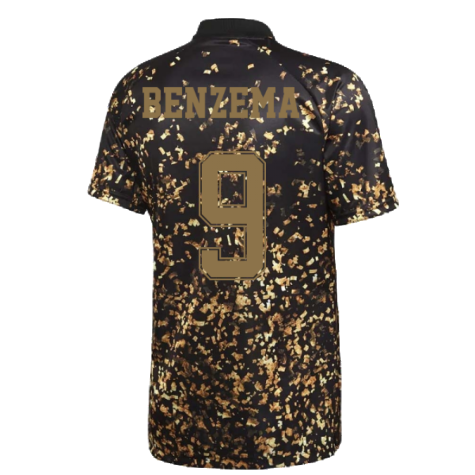 2019-2020 Real Madrid EA Sports Fourth Shirt (BENZEMA 9)