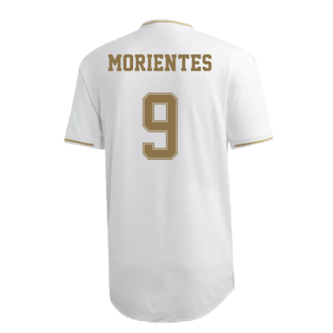 2019-2020 Real Madrid Home Shirt (MORIENTES 9)