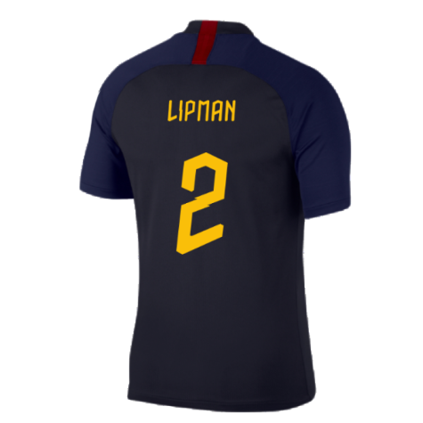 2019-2020 Roma Training Shirt (Dark Obsidian) (Lipman 2)