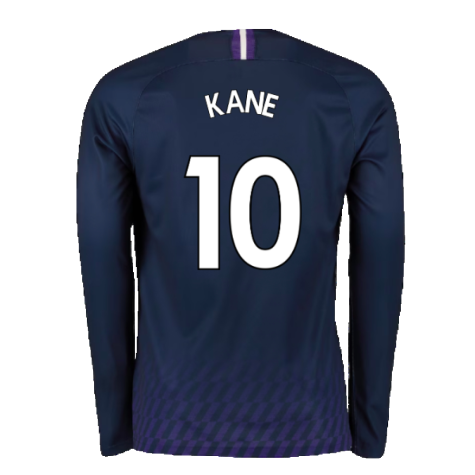 2019-2020 Tottenham Long Sleeve Away Shirt (KANE 10)