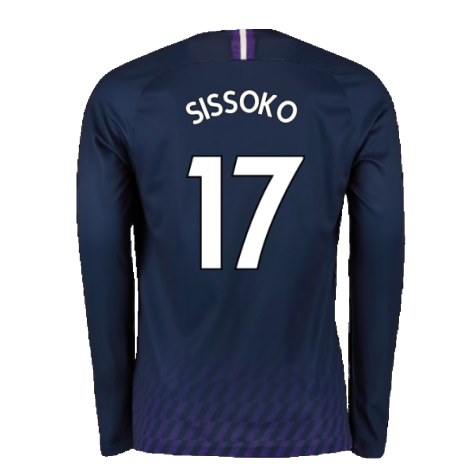 2019-2020 Tottenham Long Sleeve Away Shirt (SISSOKO 17)