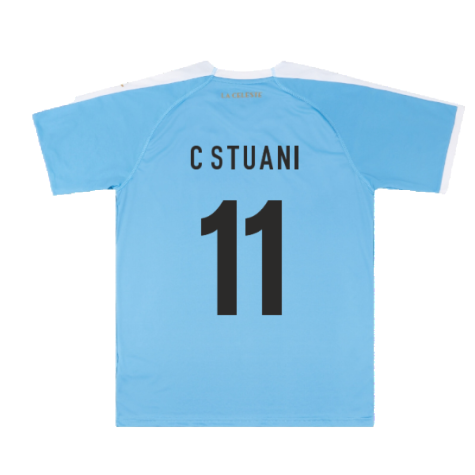 2019-2020 Uruguay Home Jersey (C Stuani 11)