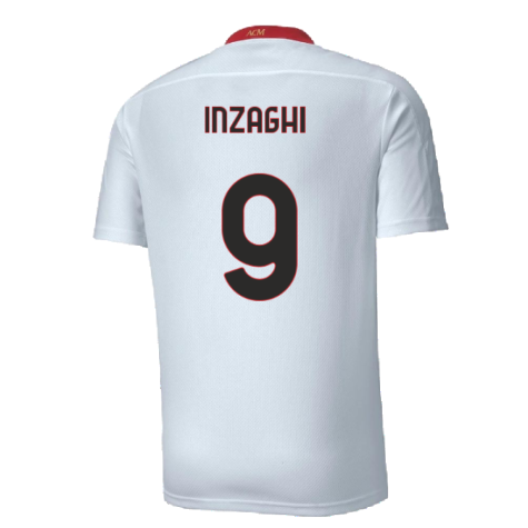 2020-2021 AC Milan Away Shirt (INZAGHI 9)