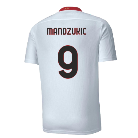 2020-2021 AC Milan Away Shirt (MANDZUKIC 9)