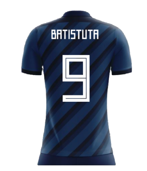 2024-2025 Argentina Concept Shirt (Batistuta 9)