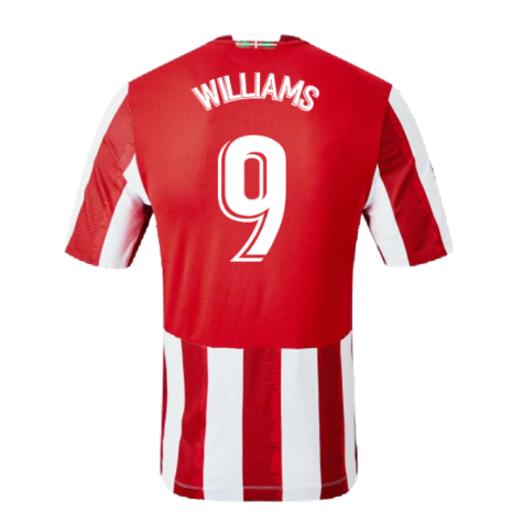 2020-2021 Athletic Bilbao Home Shirt (Williams 9)