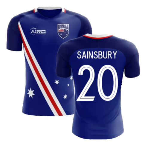 2024-2025 Australia Flag Away Concept Football Shirt (Sainsbury 20)