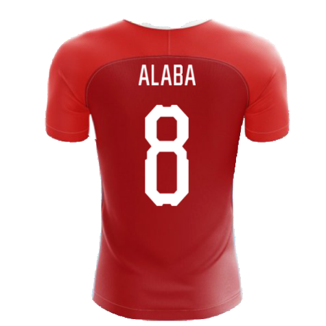 2024-2025 Austria Home Concept Football Shirt (ALABA 8)