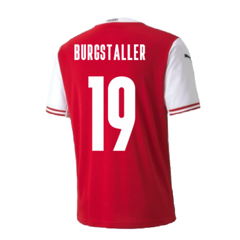 2020-2021 Austria Home Puma Football Shirt (BURGSTALLER 19)