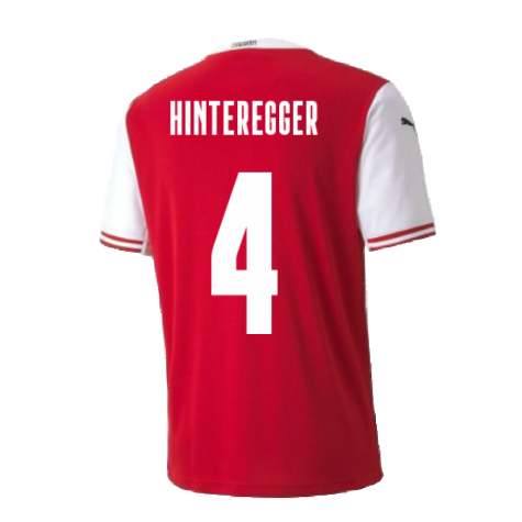 2020-2021 Austria Home Puma Football Shirt (HINTEREGGER 4)