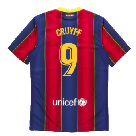 2020-2021 Barcelona Home Jersey (CRUYFF 9)