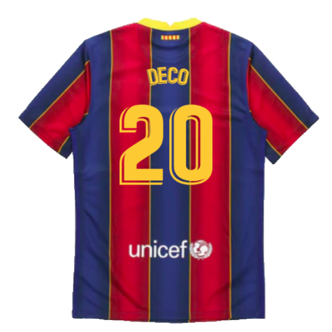 2020-2021 Barcelona Home Jersey (DECO 20)