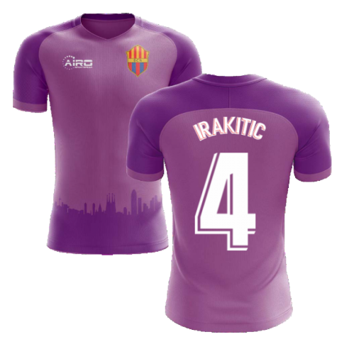 2020-2021 Barcelona Third Concept Football Shirt (I.Rakitic 4) - Kids