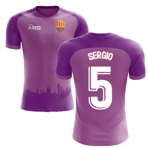 2020-2021 Barcelona Third Concept Football Shirt (Sergio 5) - Kids