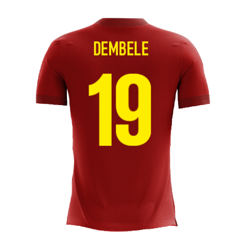 2024-2025 Belgium Airo Concept Home Shirt (Dembele 19)