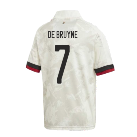 2020-2021 Belgium Away Shirt (Kids) (DE BRUYNE 7)