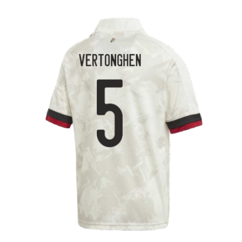 2020-2021 Belgium Away Shirt (Kids) (VERTONGHEN 5)