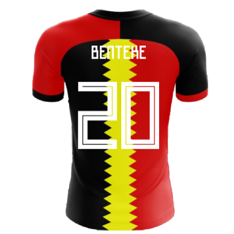 2024-2025 Belgium Flag Concept Football Shirt (Benteke 20) - Kids