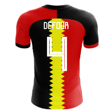 2024-2025 Belgium Flag Concept Football Shirt (Defour 4) - Kids