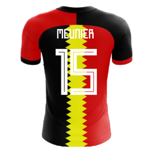 2024-2025 Belgium Flag Concept Football Shirt (Meunier 15) - Kids