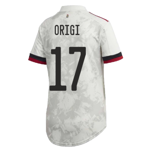 2020-2021 Belgium Womens Away Shirt (ORIGI 17)