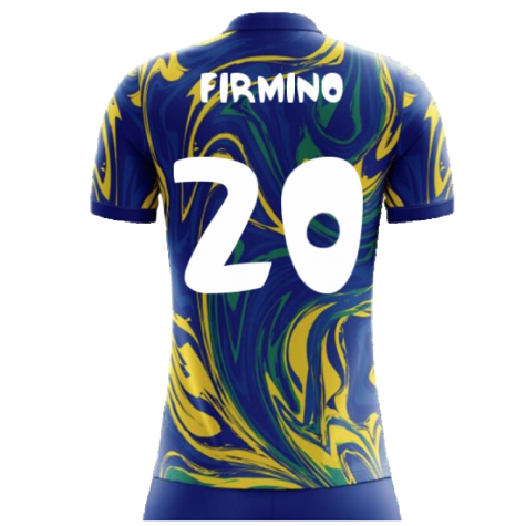 2024-2025 Brazil Away Concept Shirt (Firmino 20) - Kids