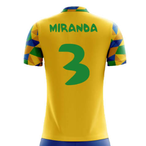 2024-2025 Brazil Home Concept Football Shirt (Miranda 3)