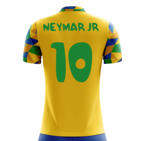 2024-2025 Brazil Home Concept Football Shirt (Neymar Jr 10)