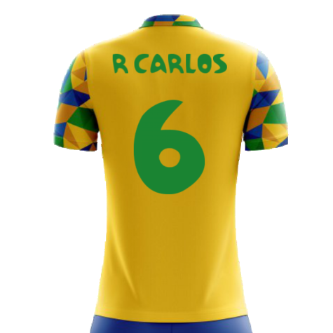 2024-2025 Brazil Home Concept Football Shirt (R Carlos 6)