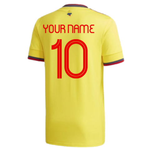 2020-2021 Colombia Home Shirt (Your Name)