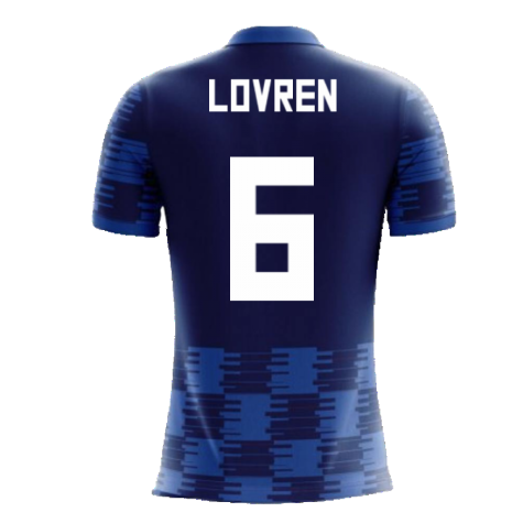 2024-2025 Croatia Away Concept Shirt (Lovren 6) - Kids