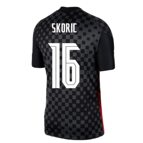 2020-2021 Croatia Away Nike Football Shirt (SKORIC 16)