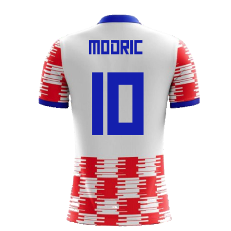 2024-2025 Croatia Home Concept Shirt (Modric 10) - Kids