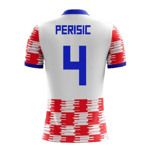 2024-2025 Croatia Home Concept Shirt (Perisic 4) - Kids