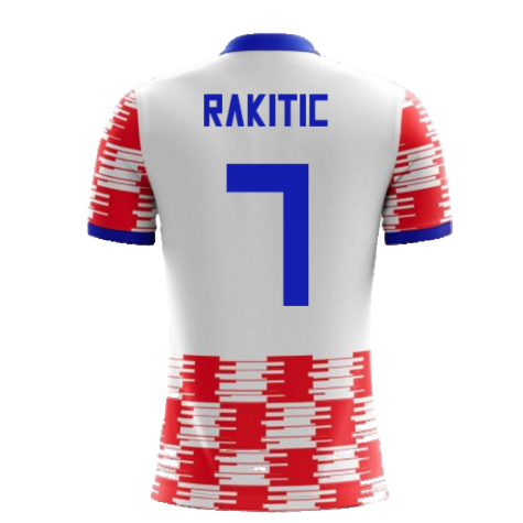 2024-2025 Croatia Home Concept Shirt (Rakitic 7)