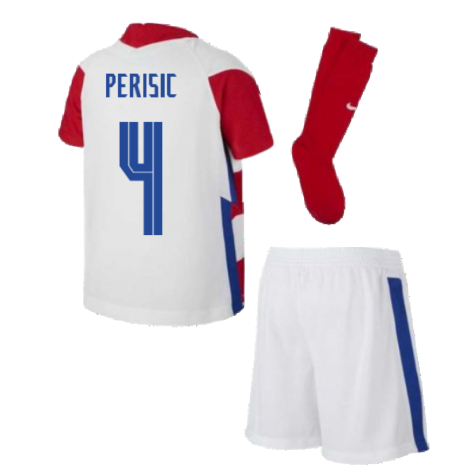 2020-2021 Croatia Home Mini Kit (PERISIC 4)