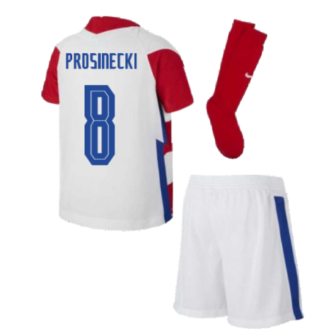 2020-2021 Croatia Home Mini Kit (PROSINECKI 8)