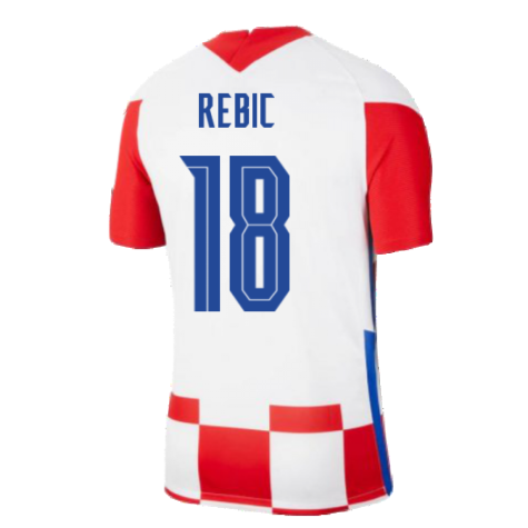 2020-2021 Croatia Home Nike Football Shirt (REBIC 18)