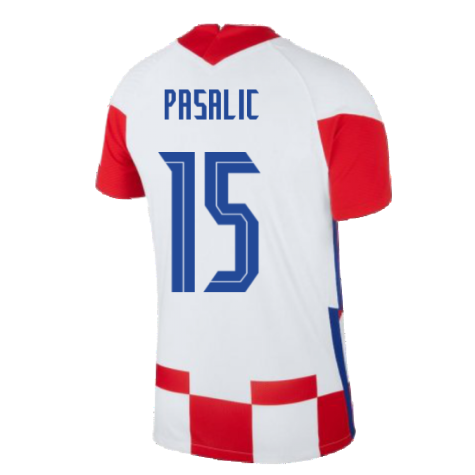 2020-2021 Croatia Home Nike Vapor Shirt (PASALIC 15)