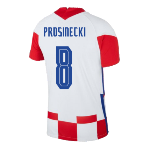 2020-2021 Croatia Home Nike Vapor Shirt (PROSINECKI 8)