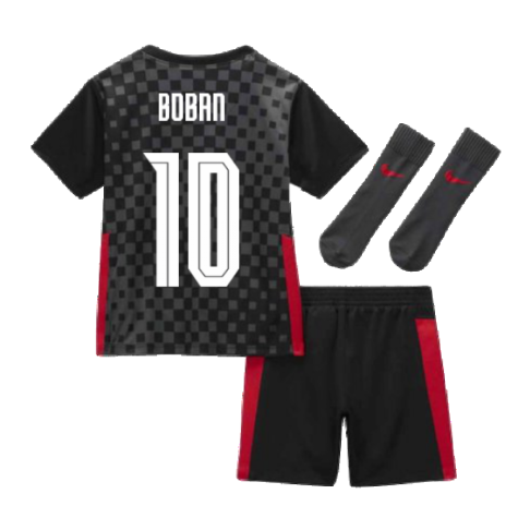 2020-2021 Croatia Little Boys Away Mini Kit (BOBAN 10)